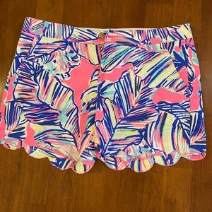 Lilly Pulitzer Buttercup Scallop Short
